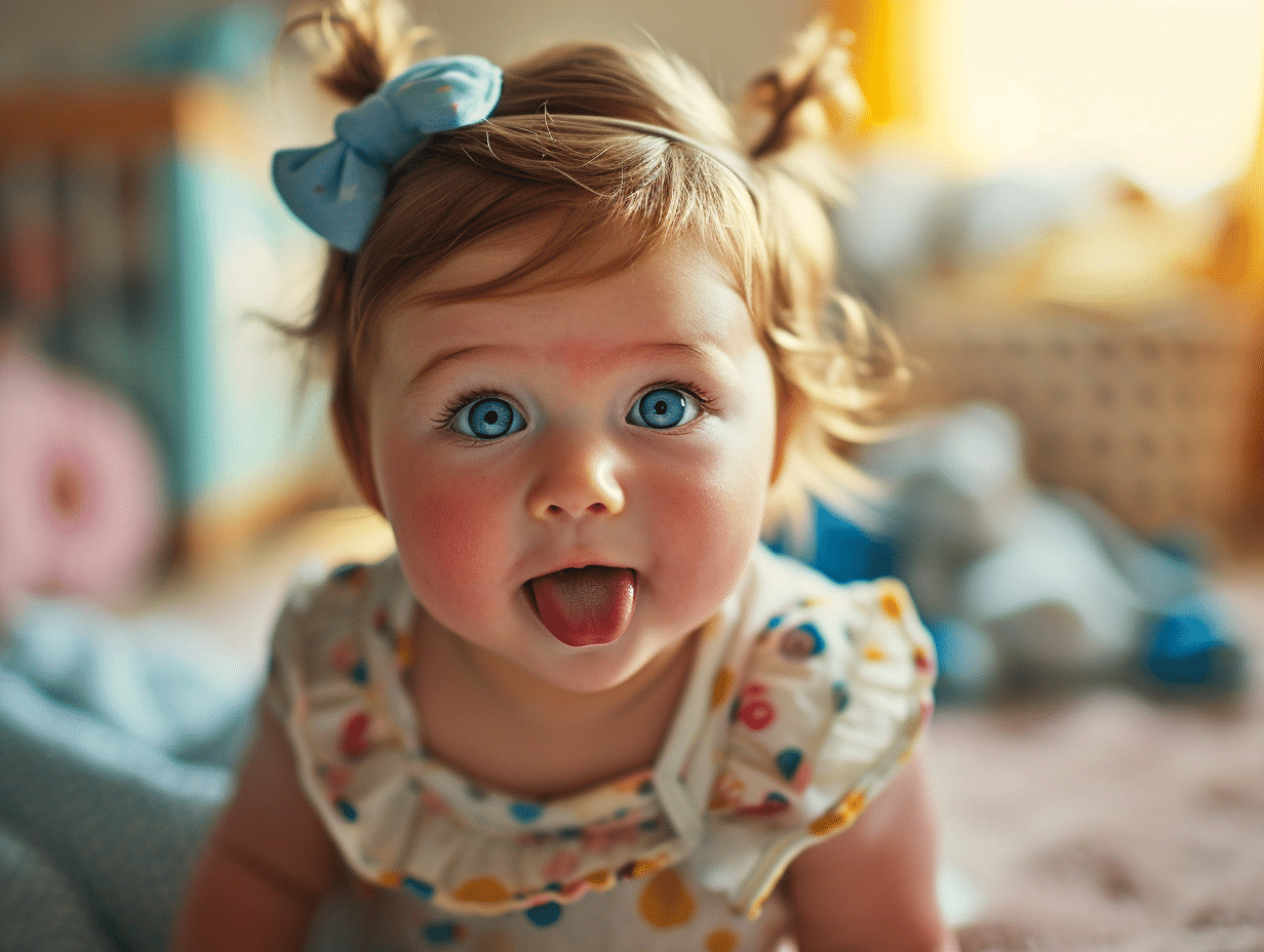 Pourquoi bébé tire la langue ? Comprendre ce comportement courant chez les nourrissons