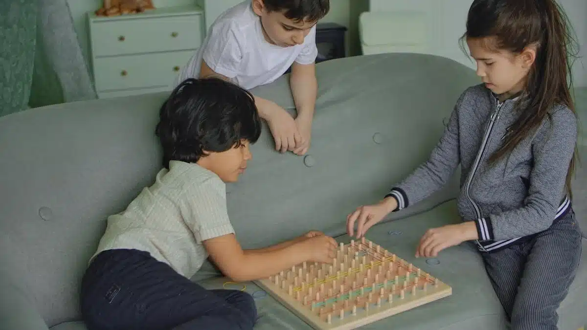 enfants  jeux société