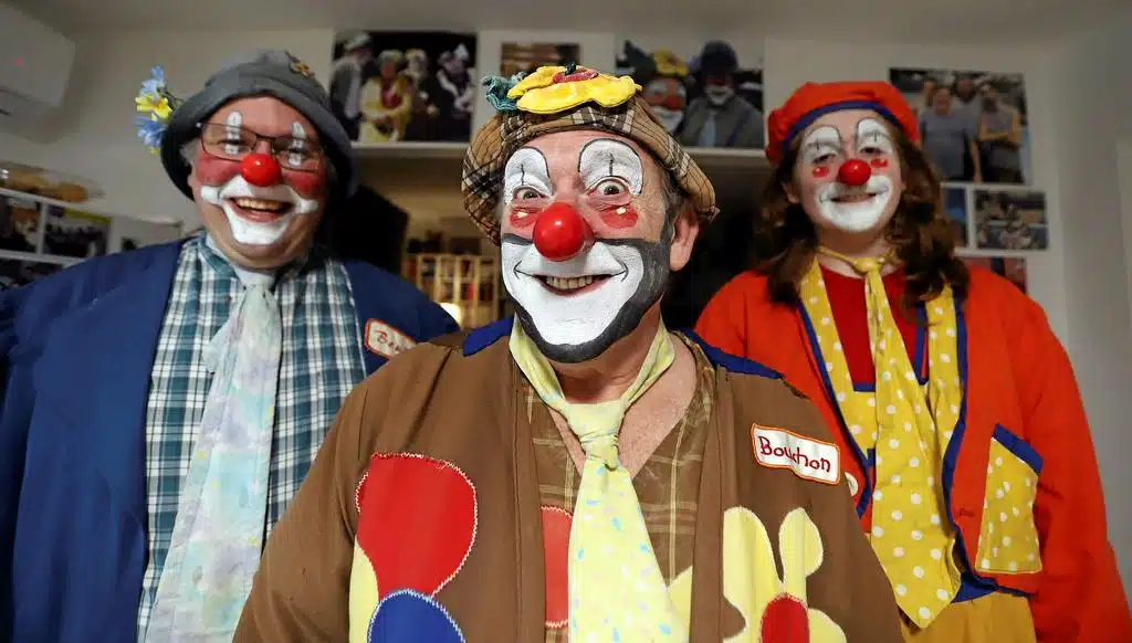 Les clowns qui font rire les enfants depuis des générations